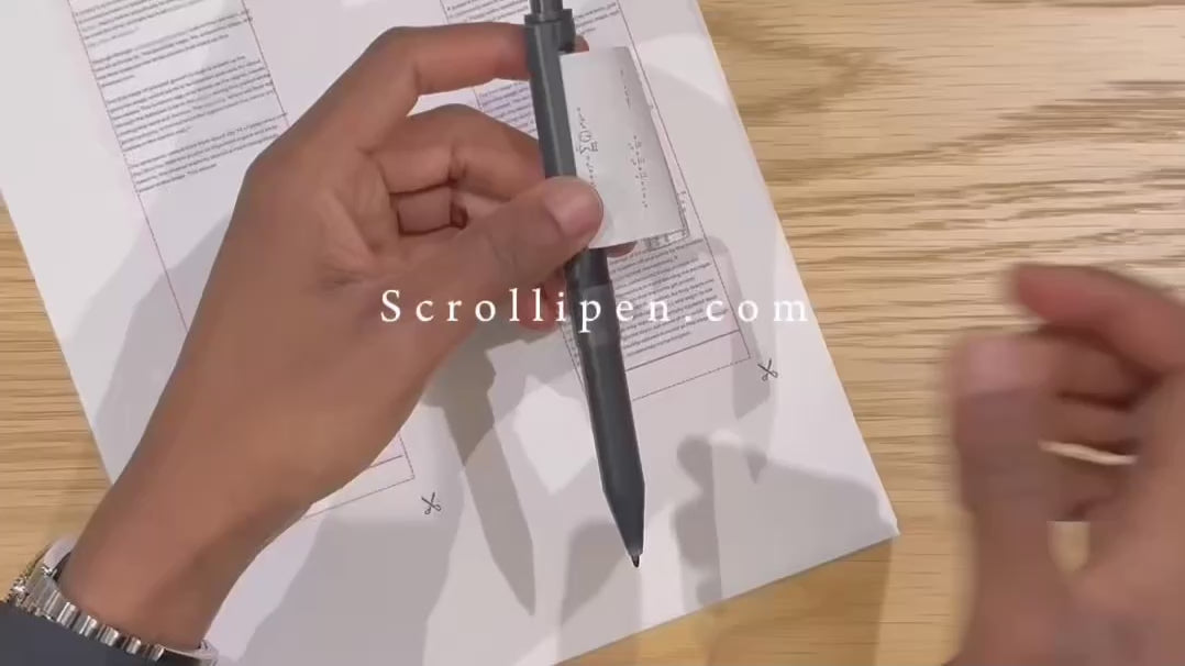 SCROLLIPEN- BLACK VERSION